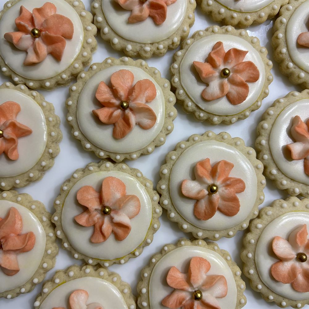 Custom hand-decorated sugar cookies — set 13