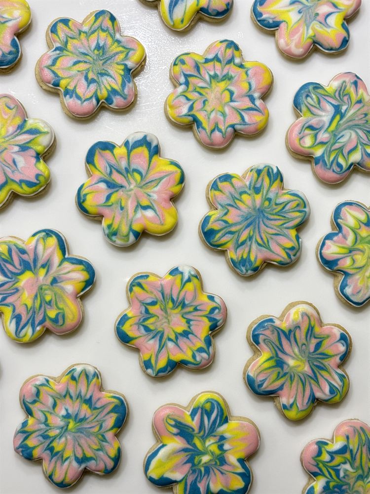 Custom hand-decorated sugar cookies — set 17