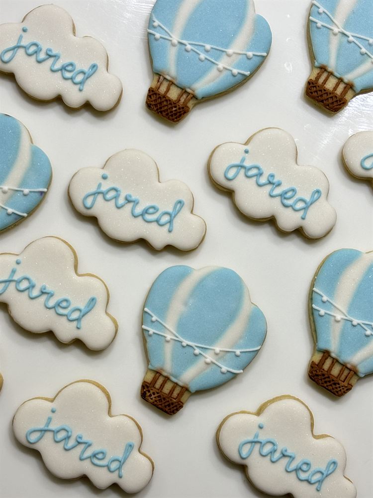 Custom hand-decorated sugar cookies — set 25