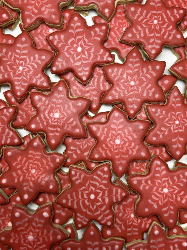 Custom hand-decorated sugar cookies — set 39